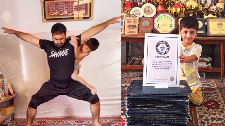 Irfan Mehsood and Son Sufiyan Set New Climbing Feat