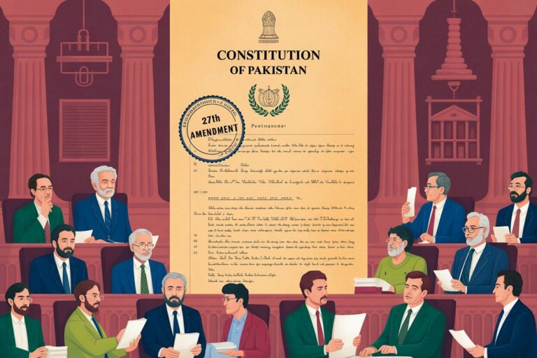 27th Constitutional Amendment Pakistan 27th constitutional amendment